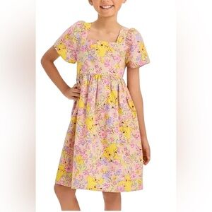 Pokémon Pikachu dress floral girls